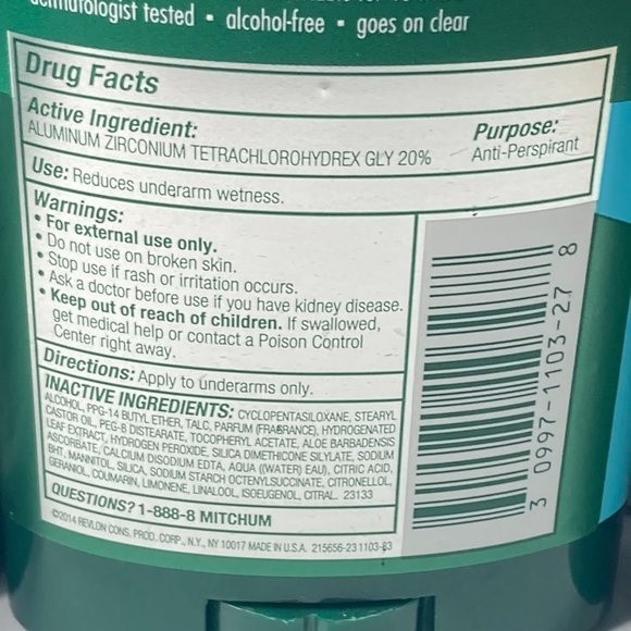 Mitchum Clean Control Invisible Solid Antiperspirant Deodorant 5 Sticks Oxygen - Picture 14 of 16